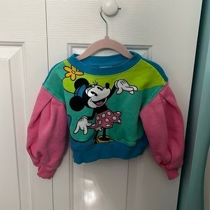 Disney Minnie Mouse Toddler Sweater 2T